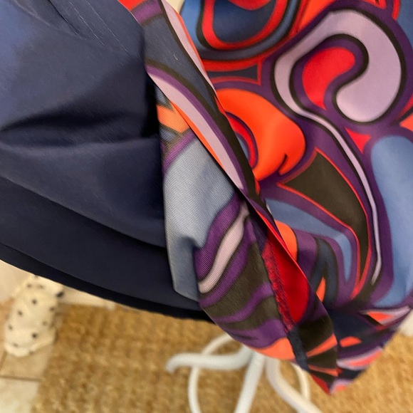 Banana Republic Abstract Retro Print Sleeveless Dress 4 S - Picture 8 of 10